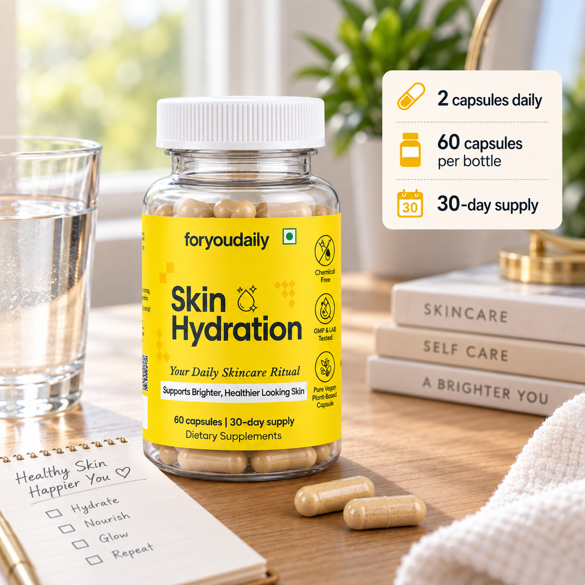 Skin Hydration — Sea Buckthorn Omega 7 Capsules