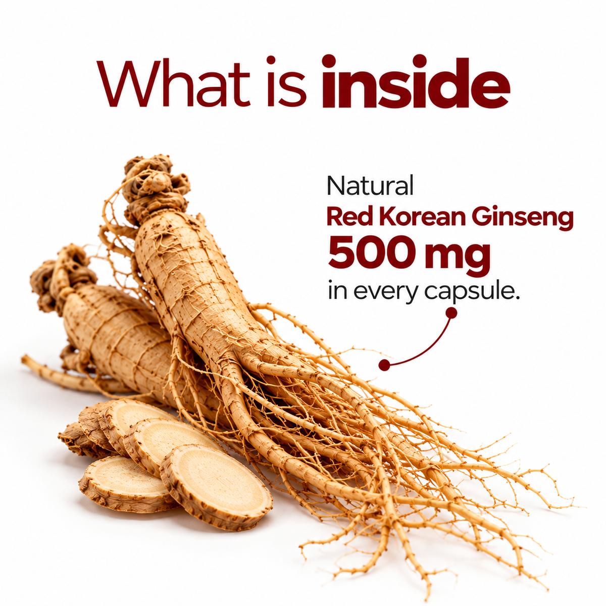 All Day Energy — Red Korean Ginseng Capsules