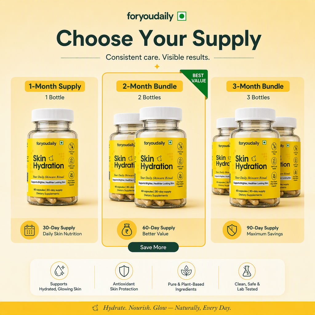 Skin Hydration — Sea Buckthorn Omega 7 Capsules
