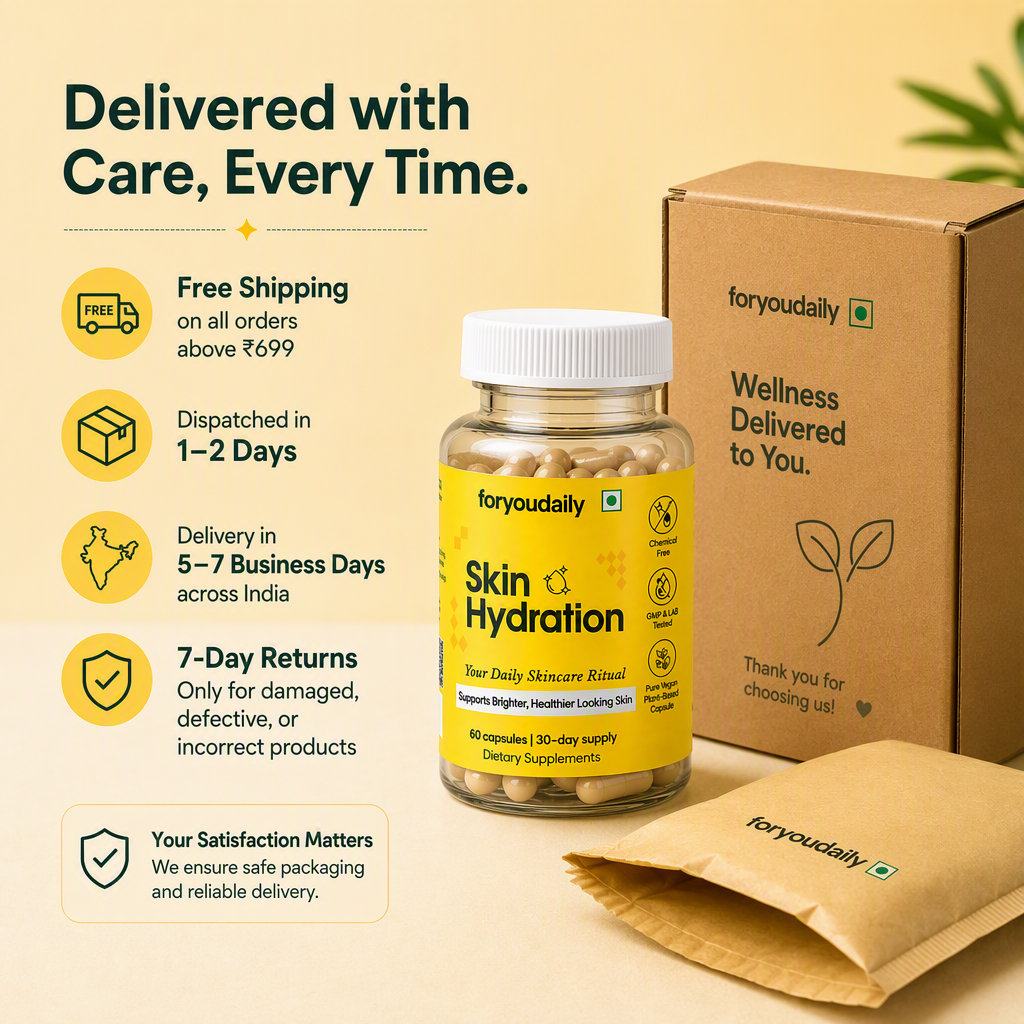 Skin Hydration — Sea Buckthorn Omega 7 Capsules