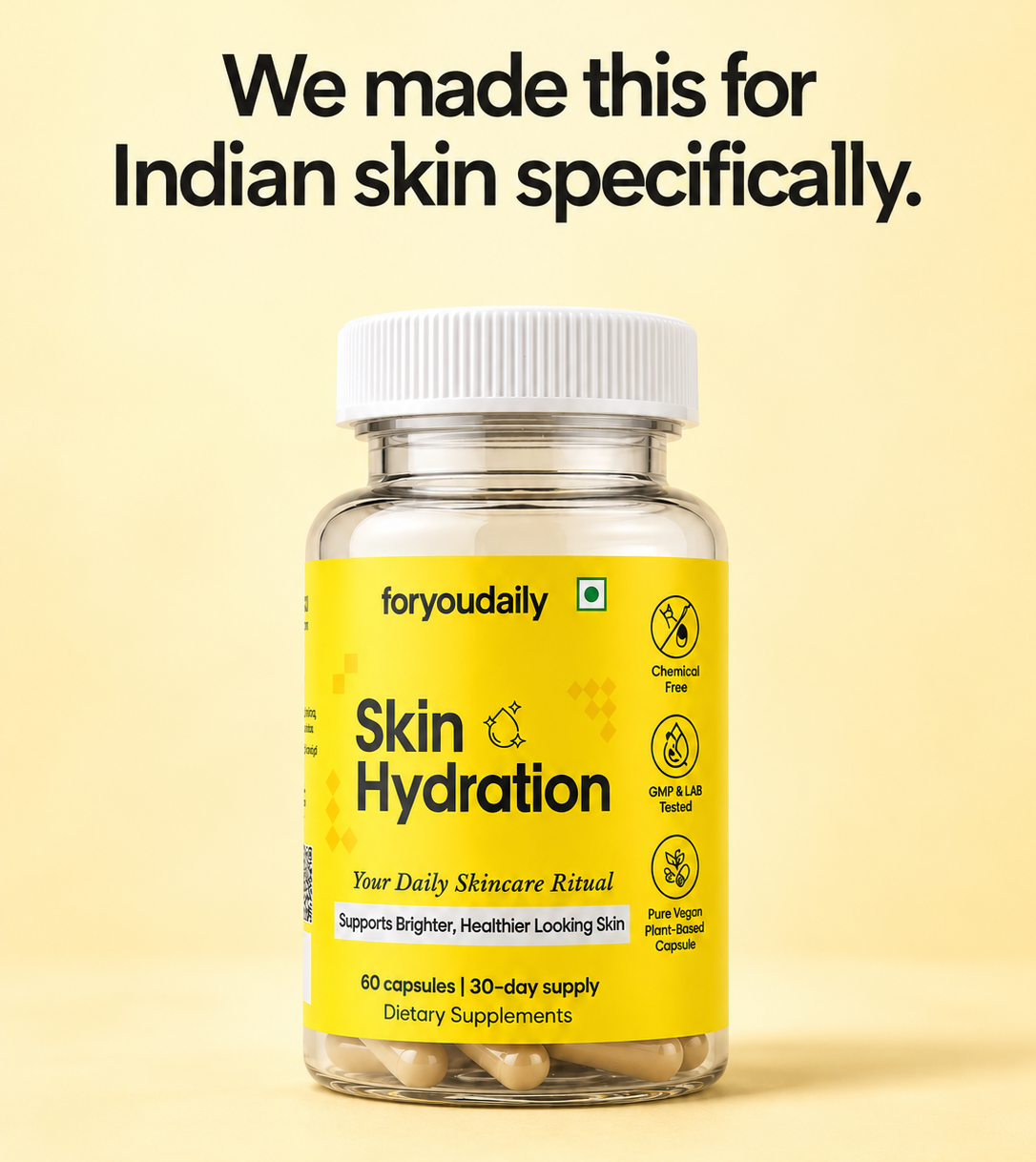 Skin Hydration — Sea Buckthorn Omega 7 Capsules
